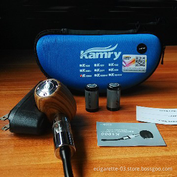 new mechanical K1000 e pipe mod,ecigator ecig wooden K1000
